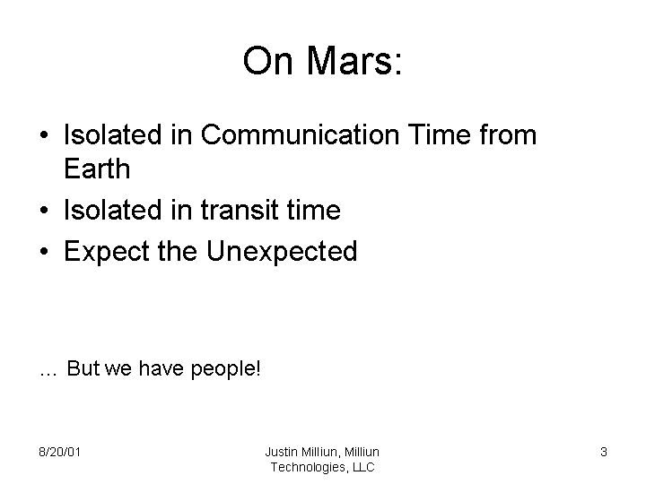 Slide 3 of presentation