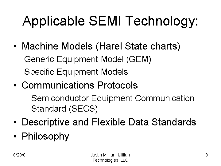 Slide 8 of presentation